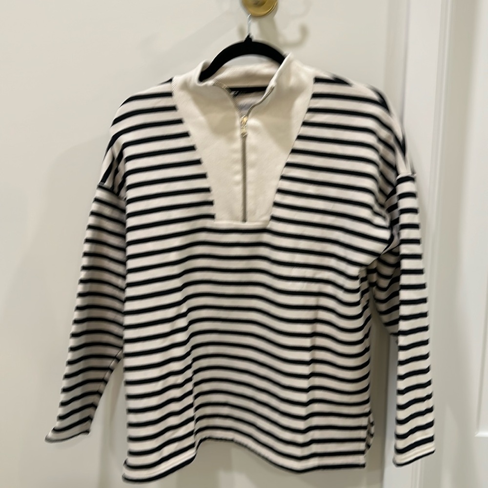 Striped Zara sweatshirt
